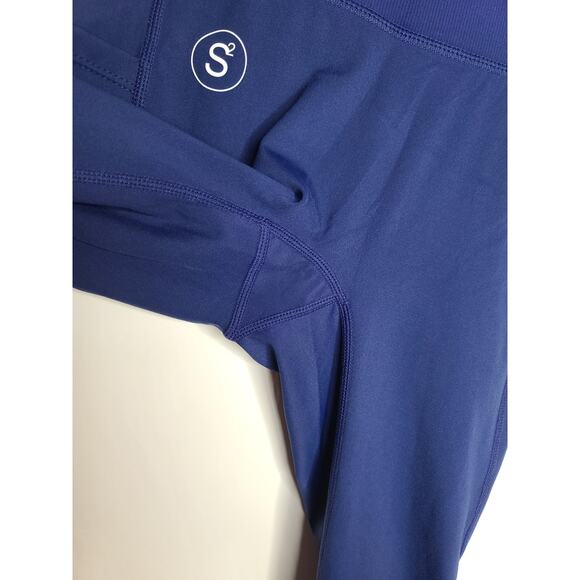 Supplement Superstore S2 faction navy blue leggings with pockets - small - Picture 2 of 5